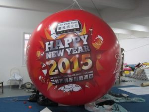 Full Cover Digital Print PVC Sky Balloon