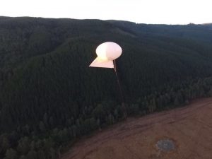 Aerial Oblate Spheroid Balloon 30m3