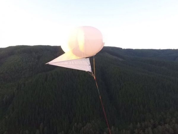 Aerial Oblate Spheroid Balloon 30m3 woo 1