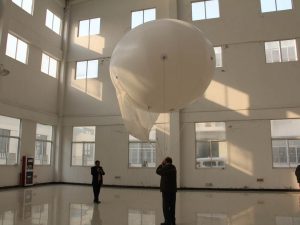 Aerial Balloon With Veil  No Frame