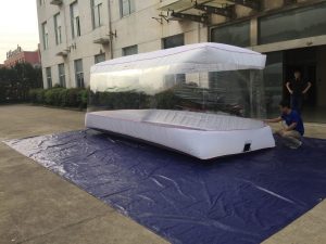 Inflatable Car Cover Customize TATA Motor 550cm