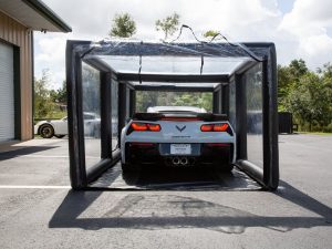 Inflatable Car Cover Showcase Indoor