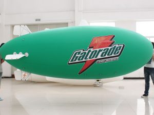 4m Green Gatorade Rc Blimp