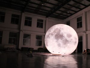 5m Moon Balloon With Light