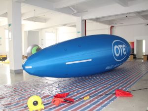 8m Blue Blimp Envelope