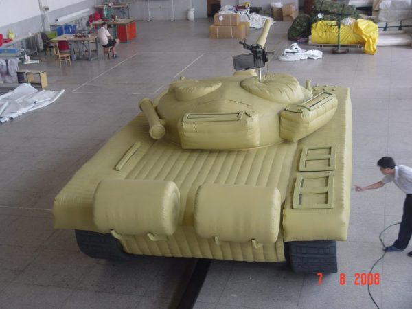 Inflatable Military Decoy T72 Tank PE - Image 4