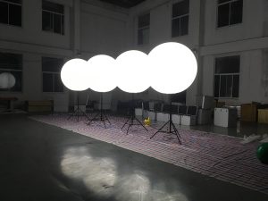 Tripod Stand Balloon In Bright Led Lighting