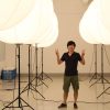 Tripod Stand Balloon Lighting In Halogen