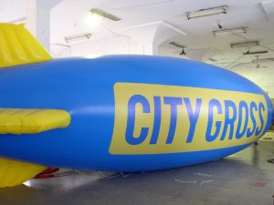 CityCross Advertising Blimp