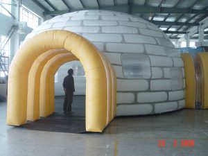 Dome Tent With Two Tunnels