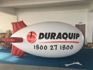 Duraquip Advertising Blimp