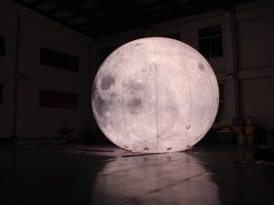 5m Moon Balloon With Light