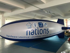 Nations Advertising Blimp