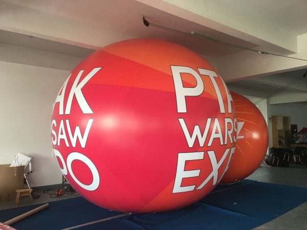 4m Poland PTAK Expo Helium Balloon - Image 3