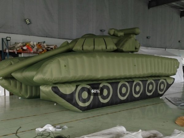Lightweight Inflatable Military T72 Tank - Image 3