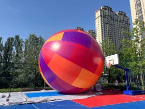 8m Singapore Aerial Acrobatic Balloon With Customize Print