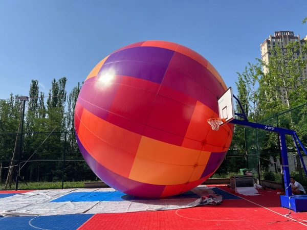 8m Singapore Aerial Acrobatic Balloon With Customize Print - Image 3
